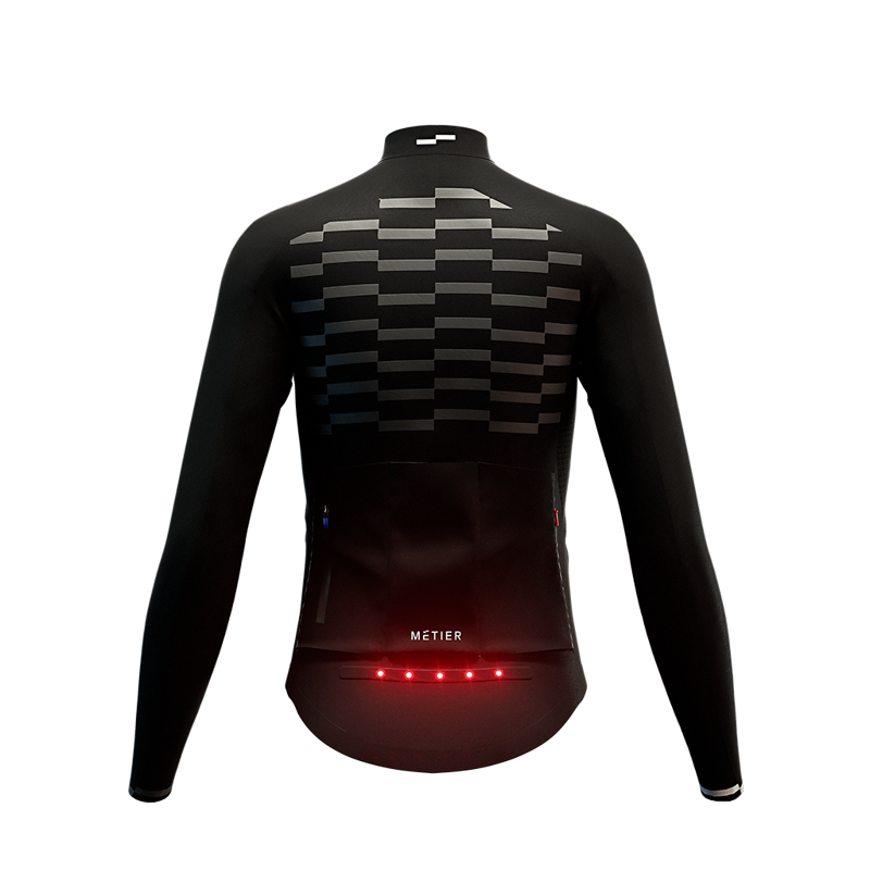 Metier Beacon Womens Cycling Jacket : Black-2
