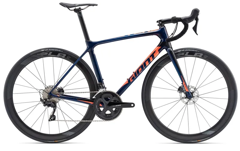 2019 Giant TCR Advanced Pro 2 DISC Carbon Road Bike with 105 Blue