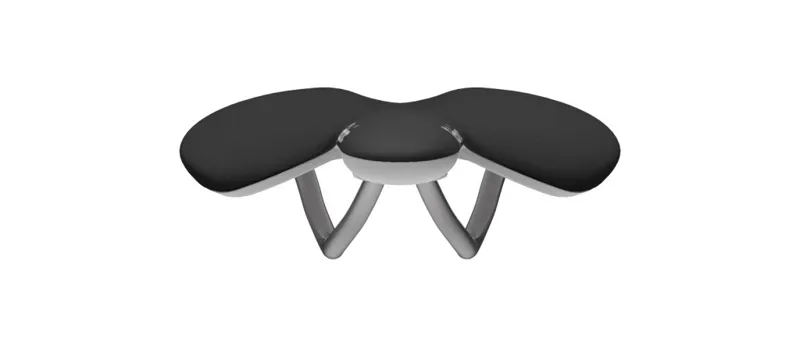 Fabric Scoop FLAT Elite : Black / White-4