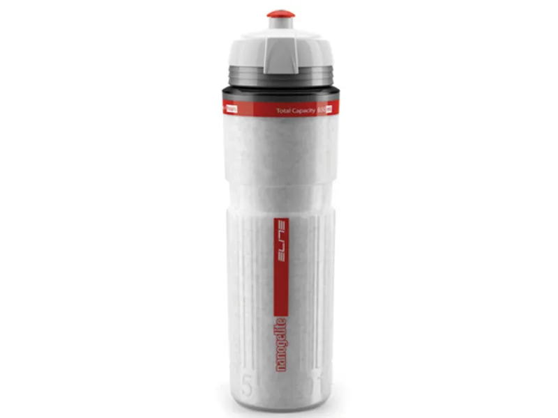 Elite Nanogelite Corsa Thermal squeeze bottle 500ml : White/Red