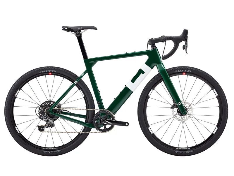 3T Exploro TEAM Complete All Road Bike Force 1x Racing Green