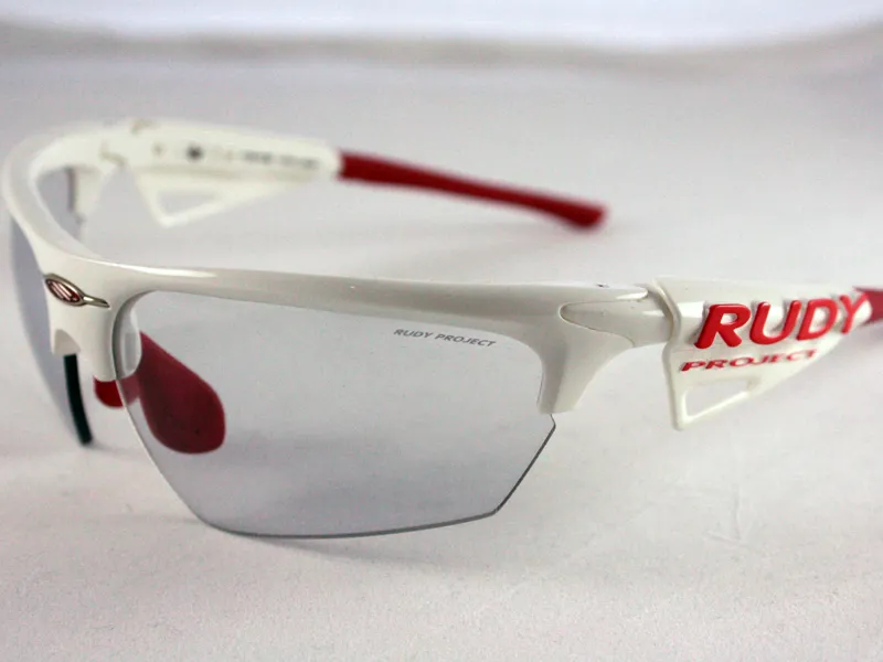 Rudy Project NOYZ: Race Pro White (Photochromic Clear)-3