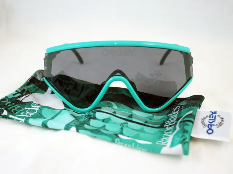 Oakley Special Edition Heritage EYESHADE: Seafoam with Grey-1