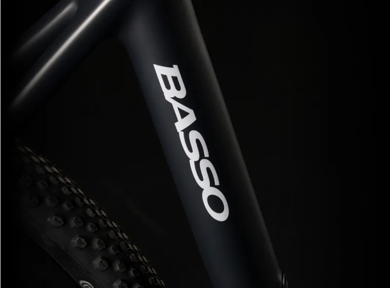 2021 Basso PALTA Disc Carbon Gravel Bike with GRX 1x in Phantom Black -1