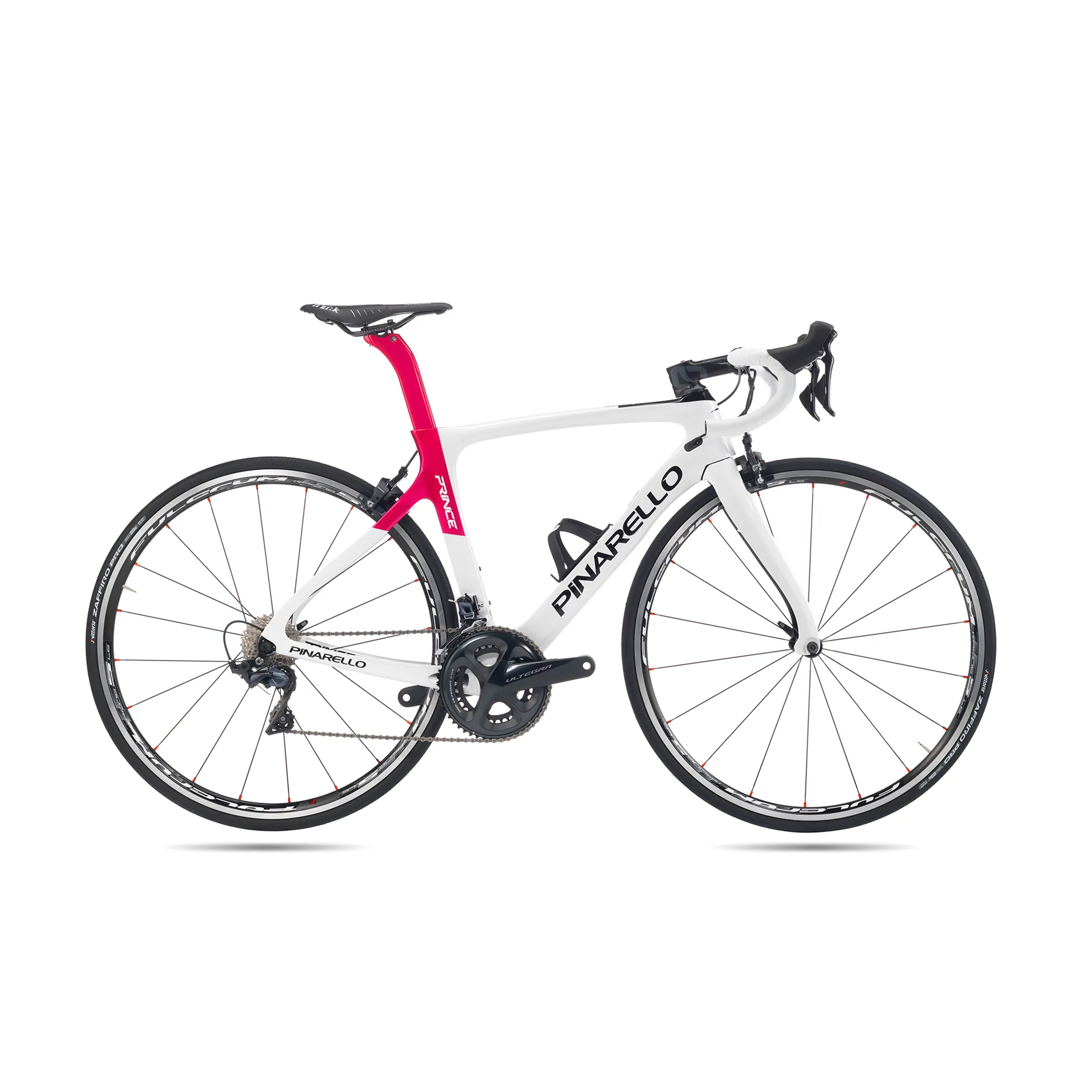 Pinarello PRINCE Carbon Road Bike 105 White Pink EasyFit 46cm