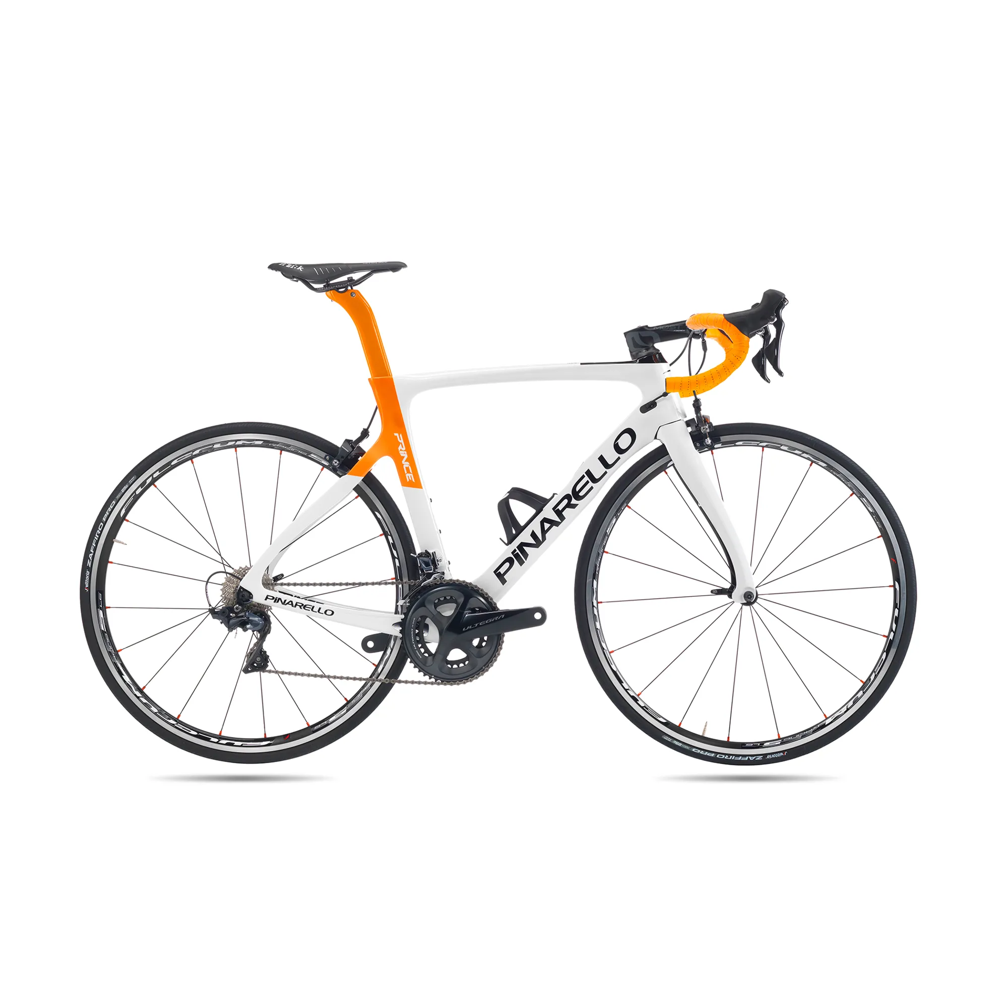 Pinarello PRINCE Carbon Road Bike Ultegra 717 White Orange