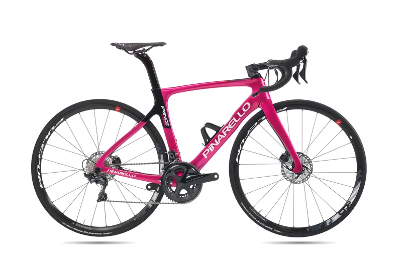 Pinarello PRINCE DISC Carbon Road Bike with ULTEGRA : 741 : PINK