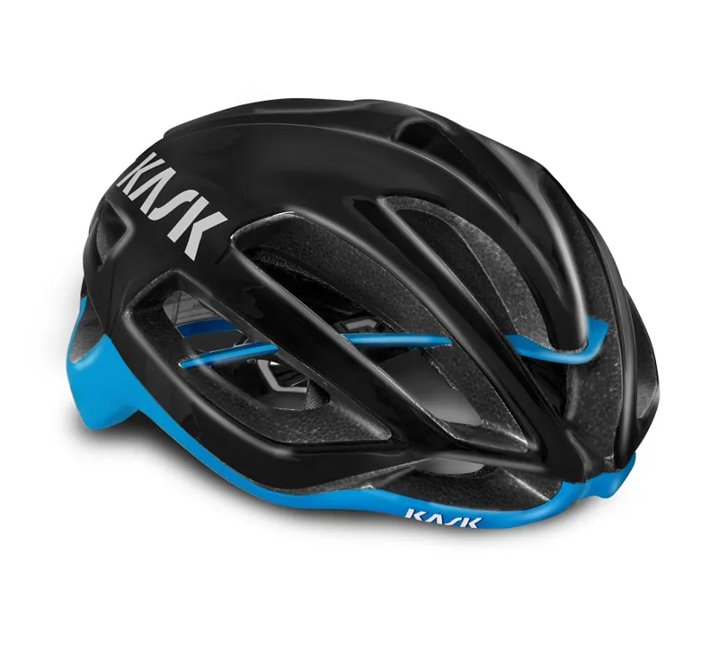 Kask Protone : Black/Light Blue