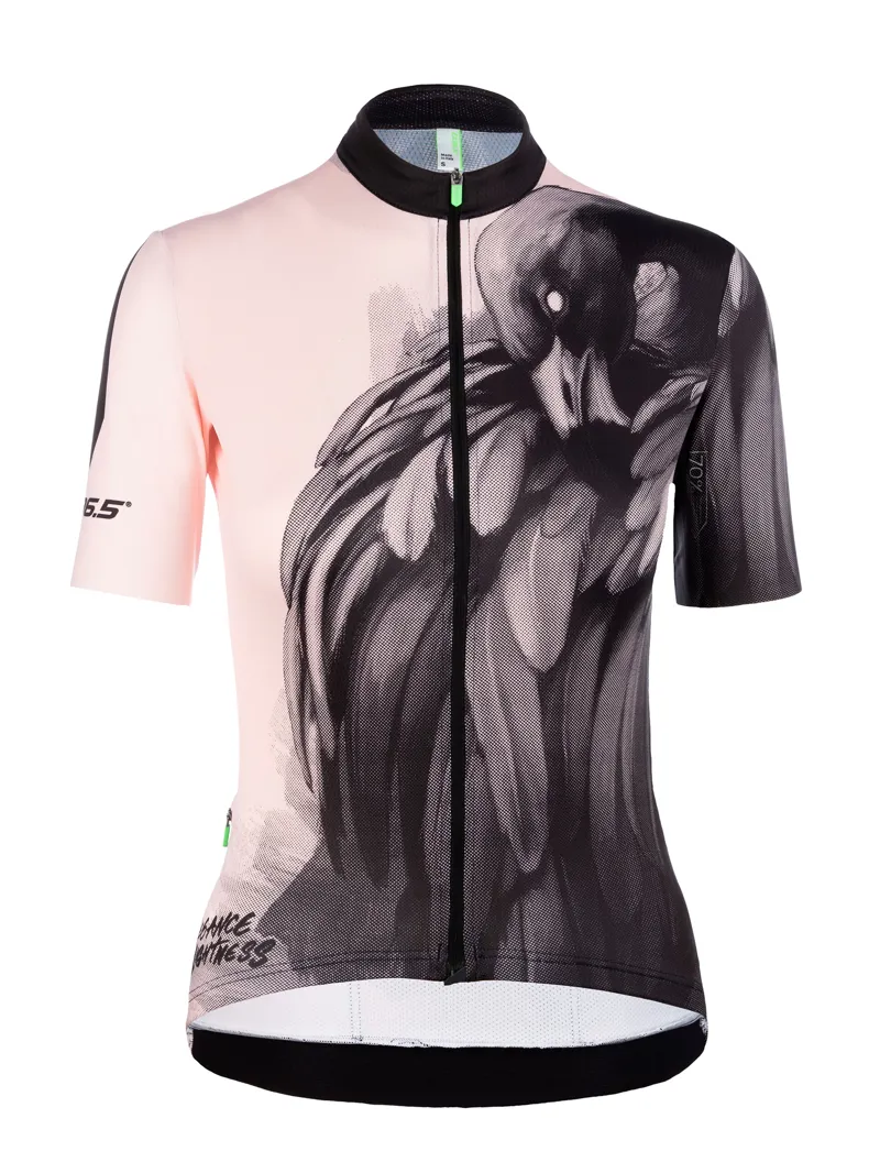 Q36.5 Womens Short Sleeve Cycling Jersey G1 FLAMINGO