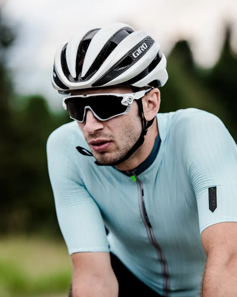 Q36.5 SETA Short Sleeve Summer Cycling Jersey : Tiffany Pale Blue-6