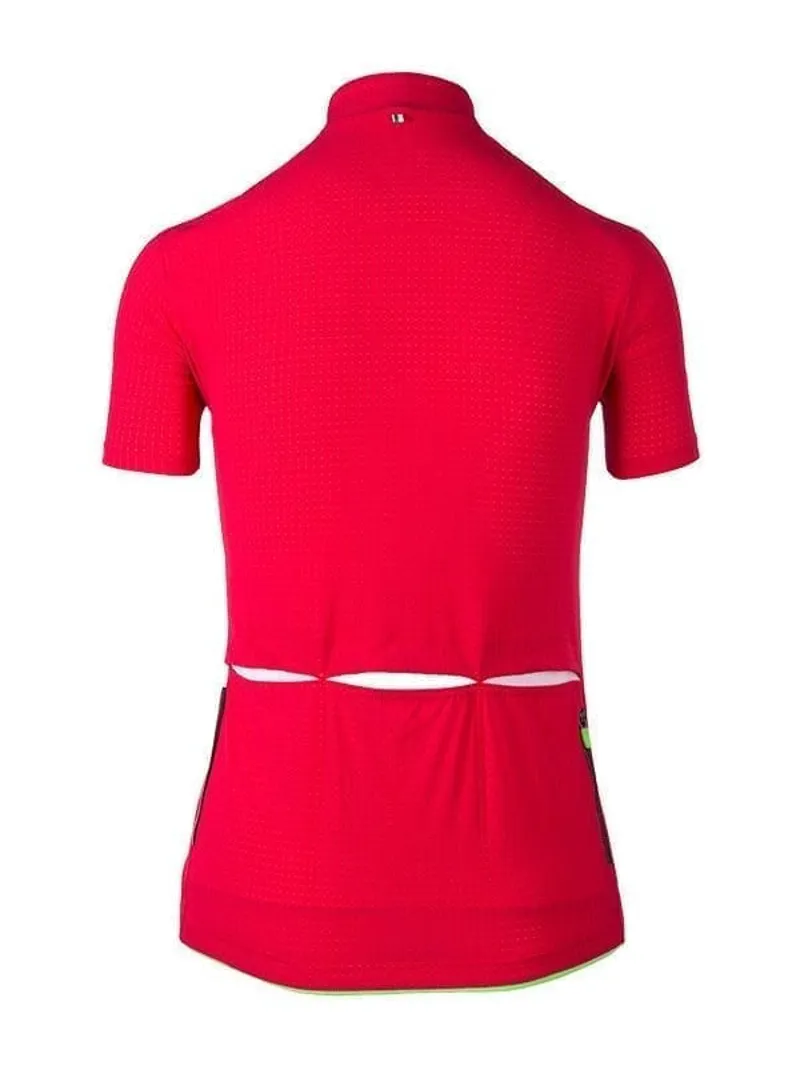 Q36.5 Jersey L1 Lady : Womens Short Sleeve Jersey :Raspberry Pinstripe-1