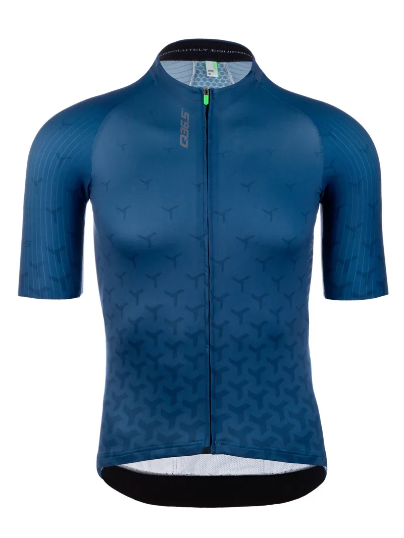Dark blue cycling jersey clearance