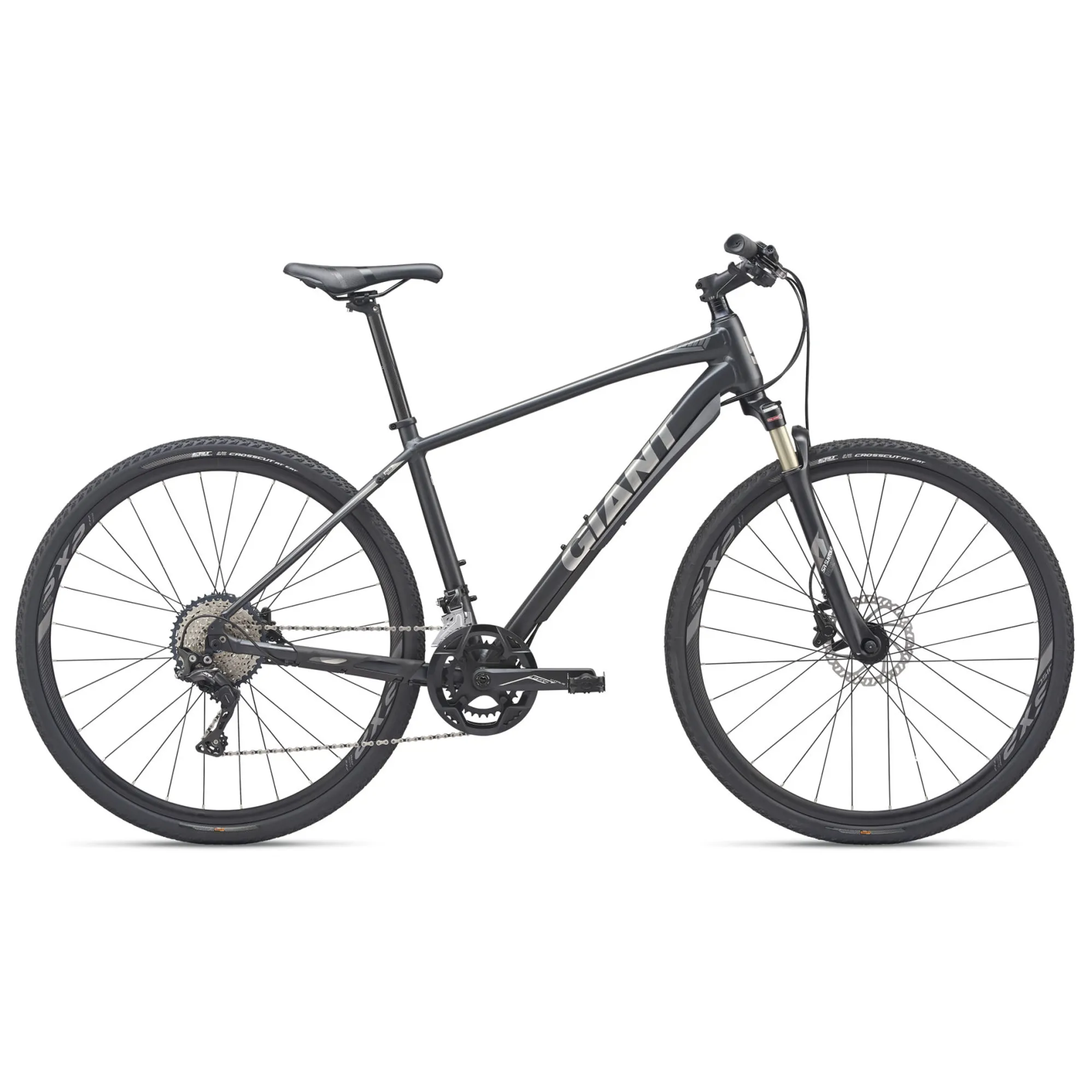 2019 Giant Roam Disc Mens Hybrid bike in Black - Main Image