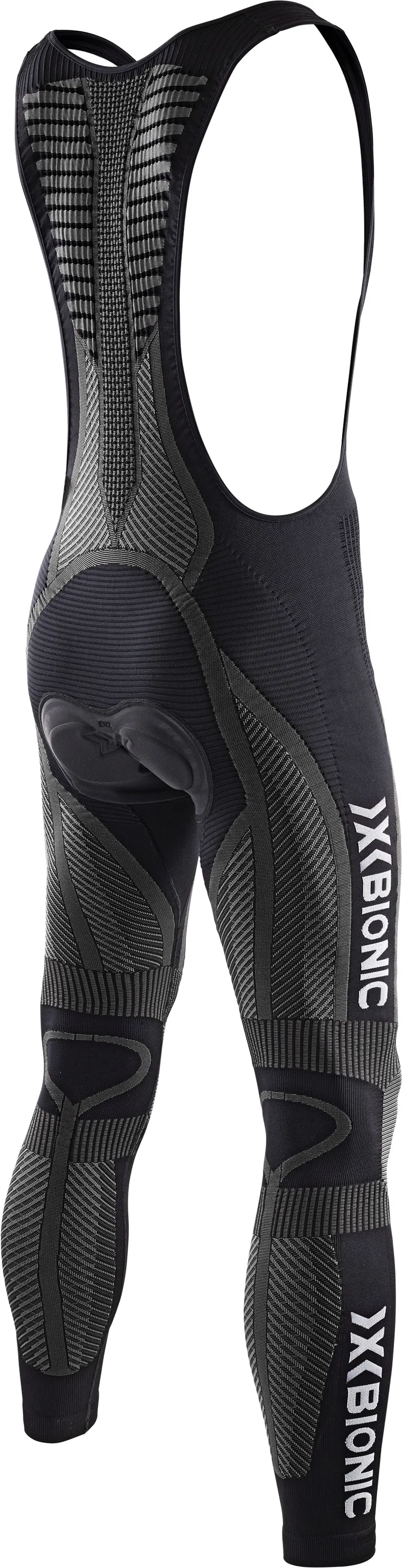 X-Bionic The Trick Bib Tight : Black / Anthracite-1