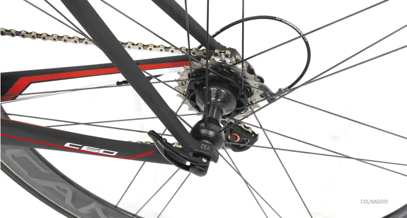 Colnago C60 Italia ELECTRONIC Routed Frameset : Black RSBK-2