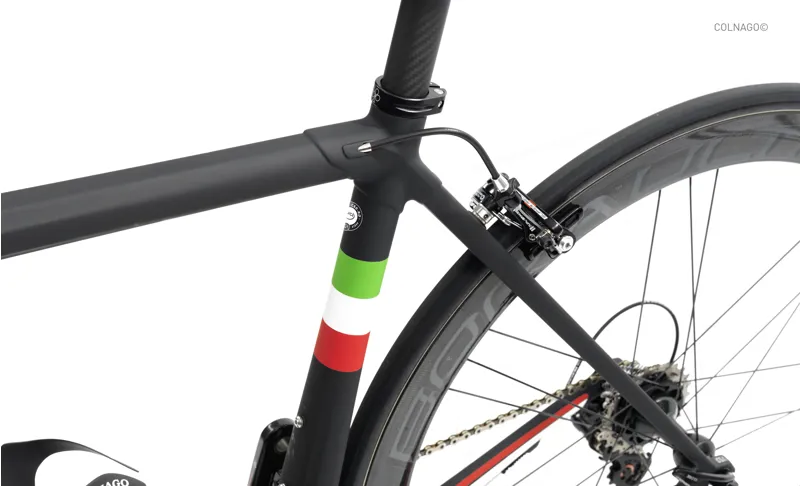 Colnago C60 Italia ELECTRONIC Routed Frameset : Black RSBK-3