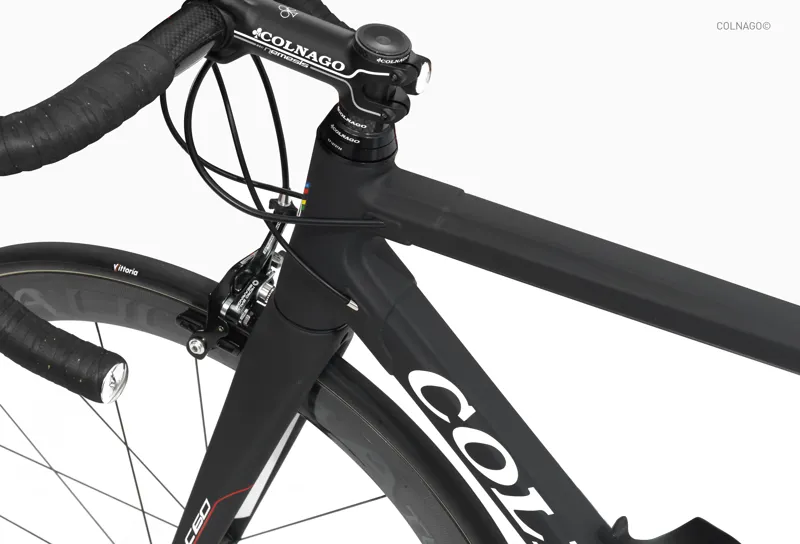 Colnago C60 Italia ELECTRONIC Routed Frameset : Black RSBK-4