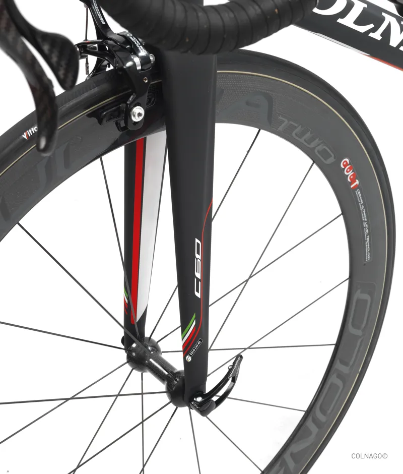 Colnago C60 Italia ELECTRONIC Routed Frameset : Black RSBK-5