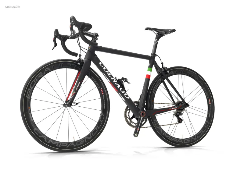 Colnago C60 Italia ELECTRONIC Routed Frameset : Black RSBK-1