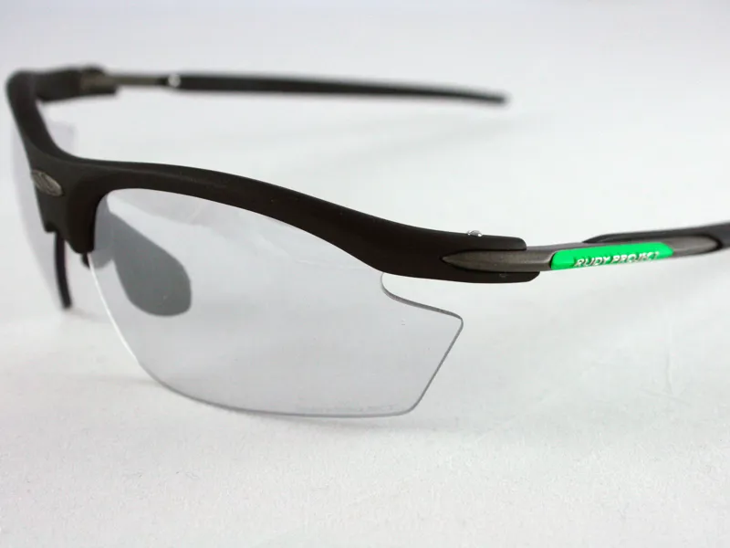 Rudy Project RYDON: Matt Black / Fluo Green (Photochromic Clear)-2