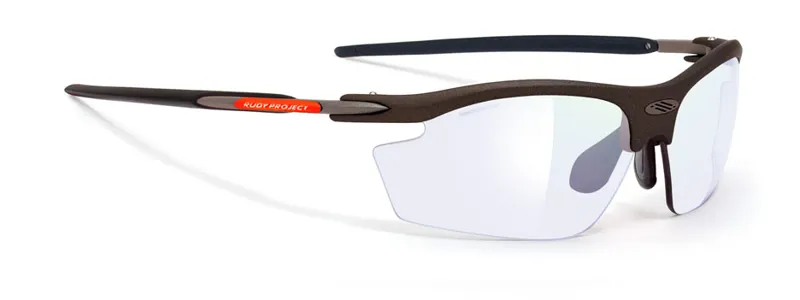 Rudy Project RYDON: Matt Black / Fluo Orange (Photochromic Clear)