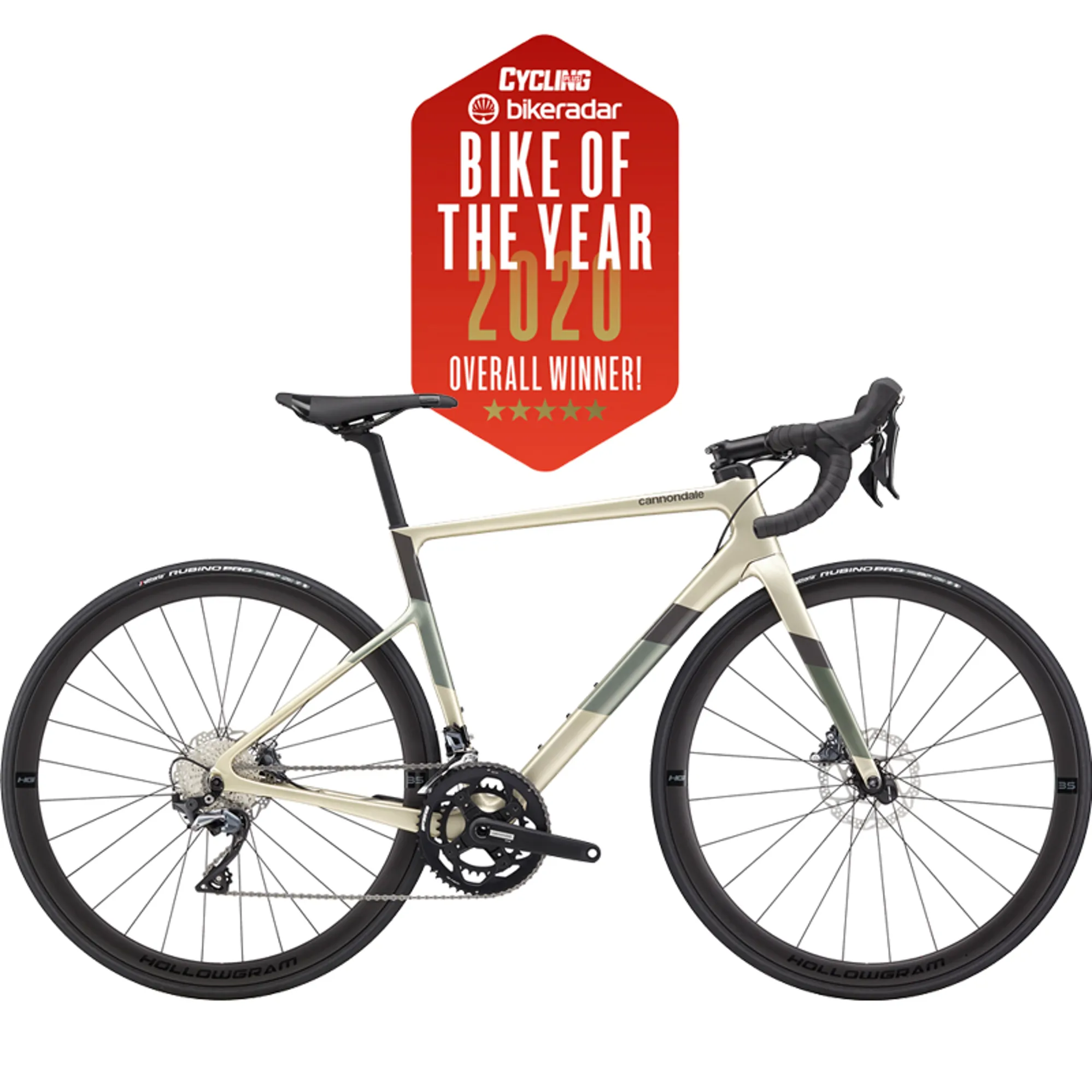 2020 Cannondale SuperSix EVO Carbon DISC Womens ULTEGRA Road Bike Gold