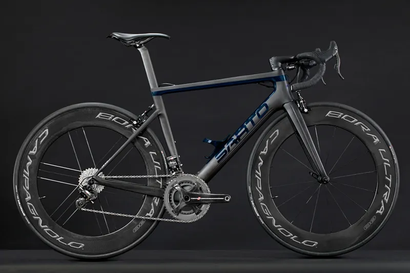 Sarto LAMPO Carbon Aero Road Bike FRAMESET Black Blue