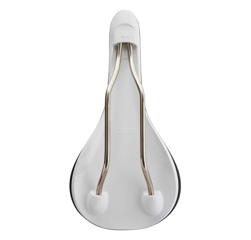 Fabric Scoop FLAT Saddle Race : Black / White-2