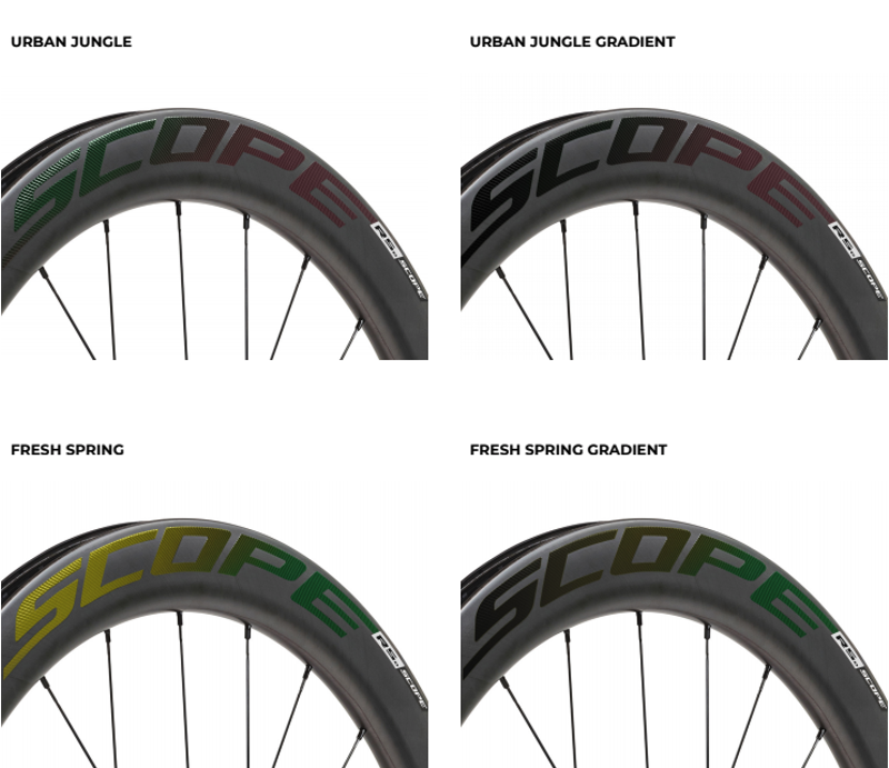 Scope Custom Decals for R4C RIM Brake Wheels-2