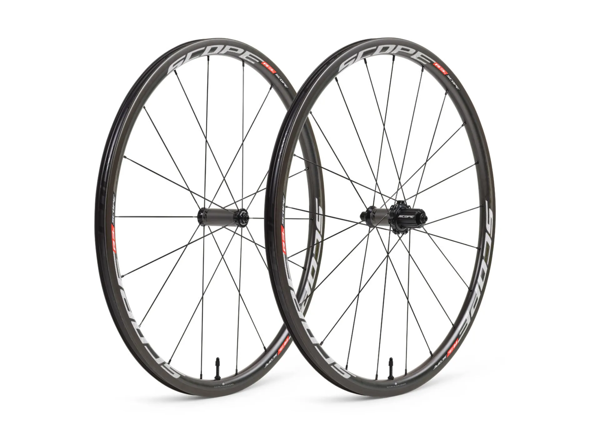 Scope Wheels : R3C Tubeless Ready Carbon RIM Brake Wheels