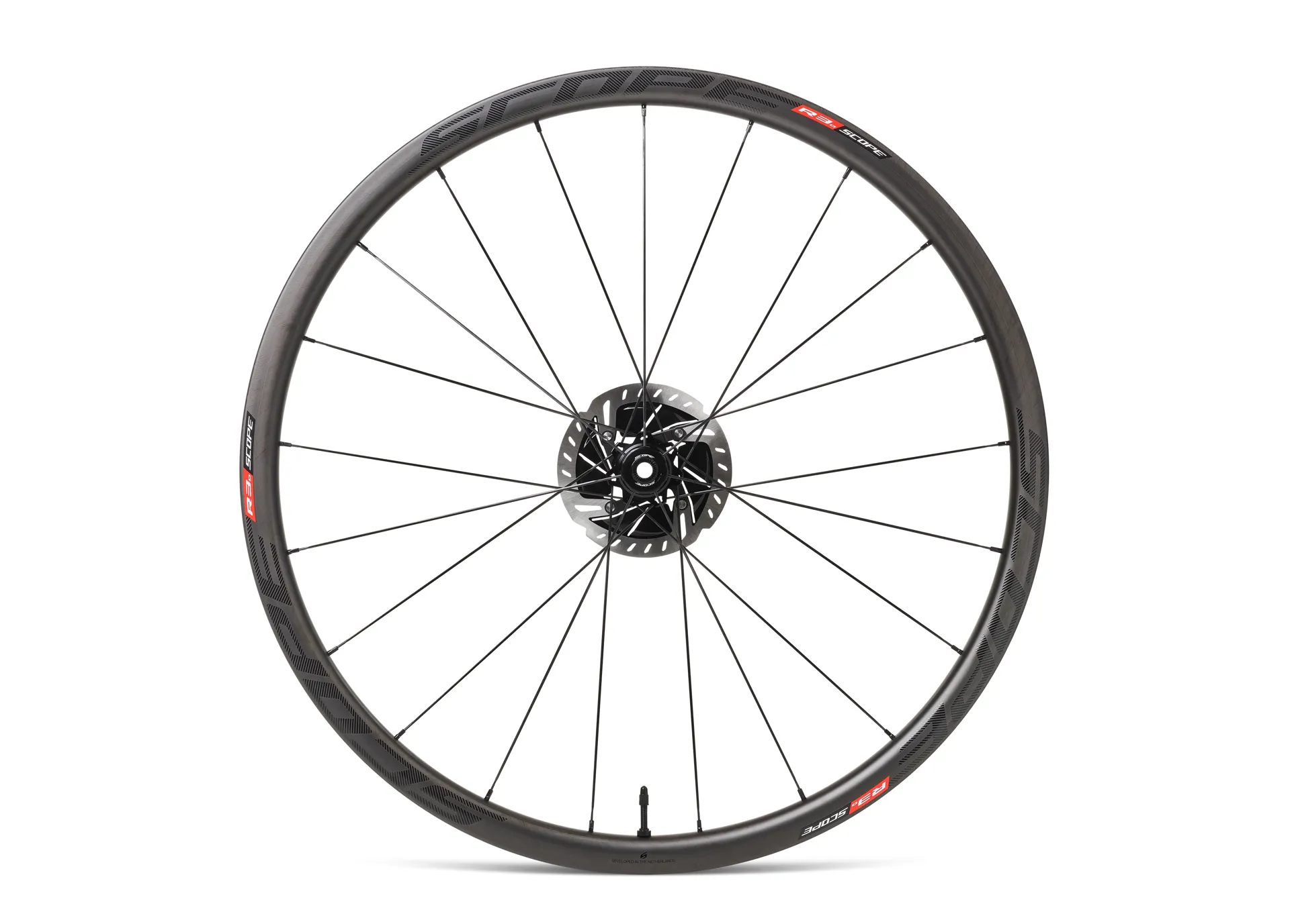 Scope Wheels : R3D Tubeless Ready Carbon DISC Brake Wheels CAMPY