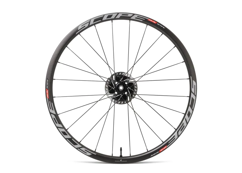Scope Wheels : R3D Tubeless Ready Carbon DISC Brake Wheels : SHIMANO-9