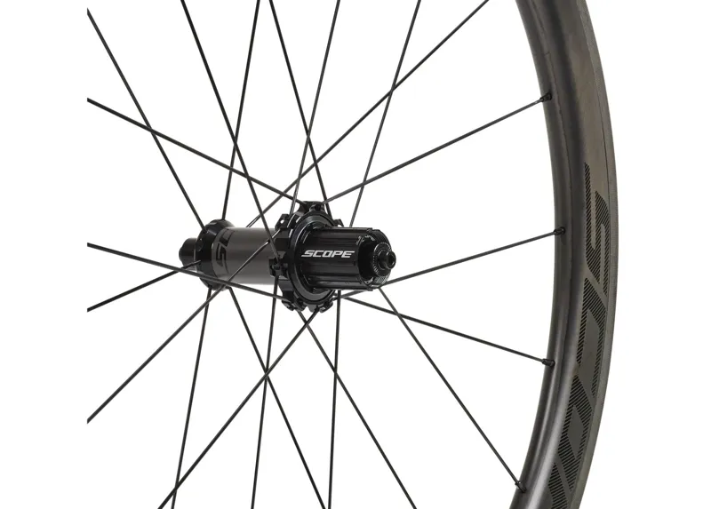 Scope Wheels : R4C Tubeless Ready Carbon RIM Brake Wheels : CAMPAGNOLO-4