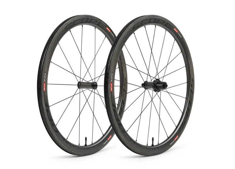 Scope Wheels R4C Tubeless Ready Carbon RIM Brake Wheels CAMPAG