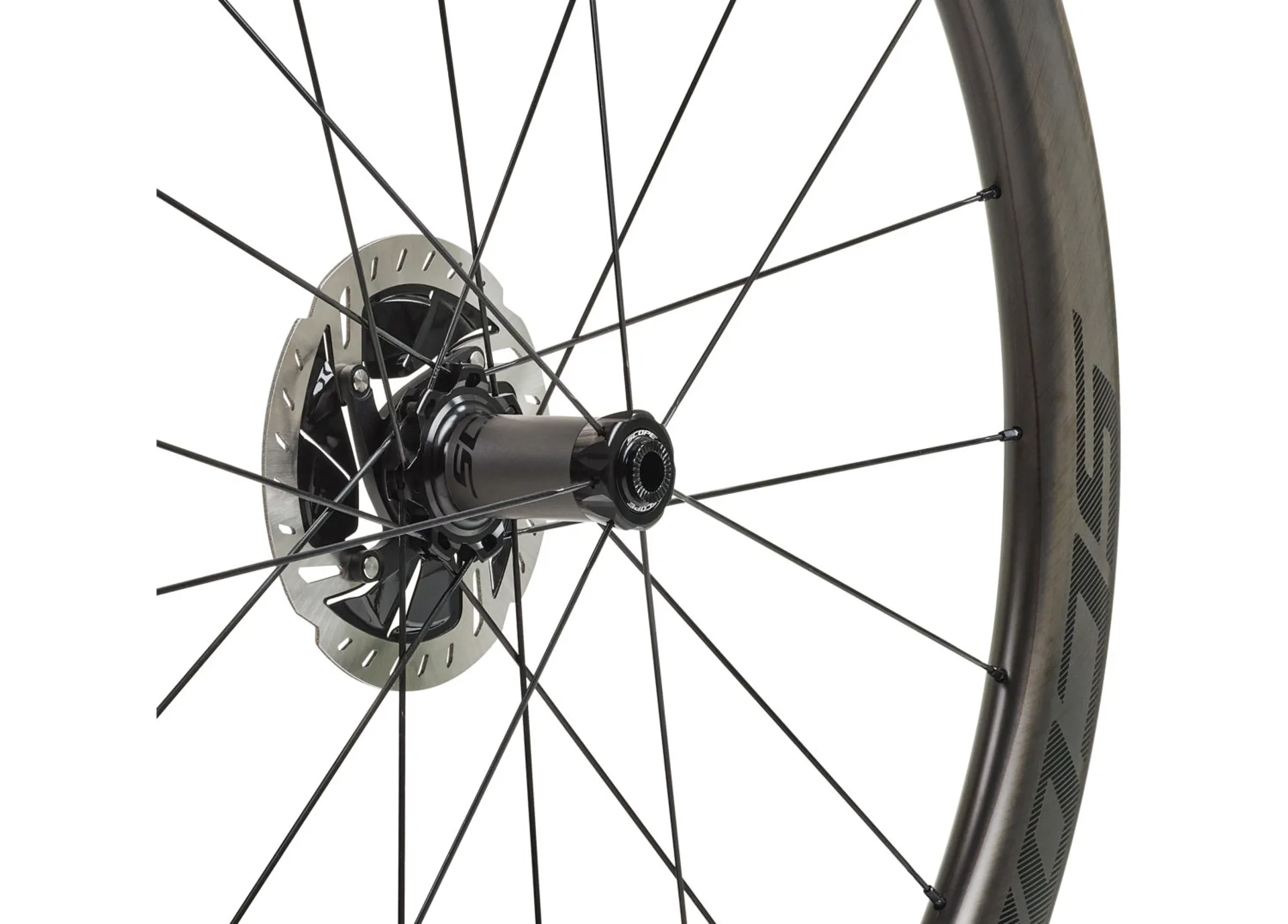 Scope Wheels : R4D Tubeless Ready Carbon DISC Brake Wheels CAMPY