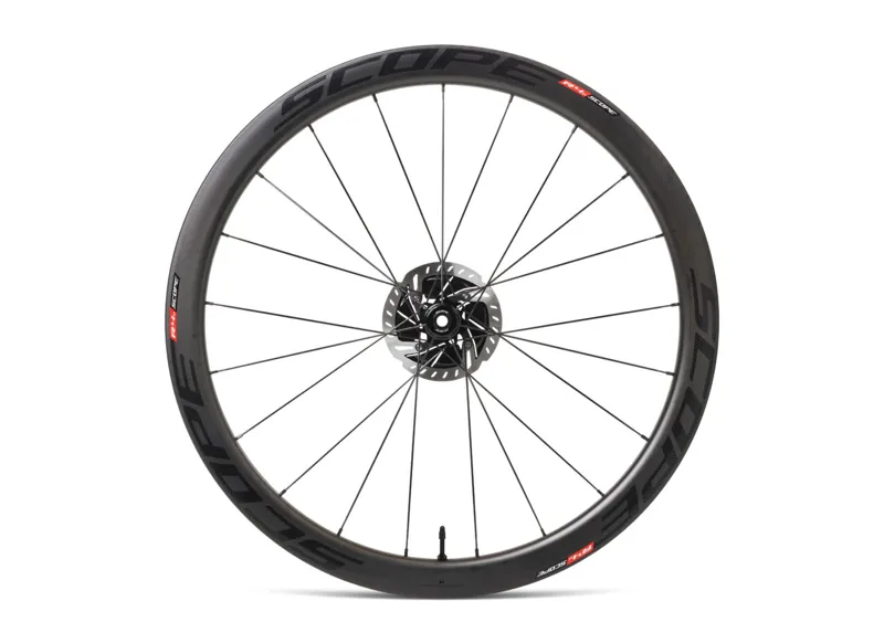 Scope Wheels : R4D Tubeless Ready Carbon DISC Brake Wheels: CAMPAGNOLO-4