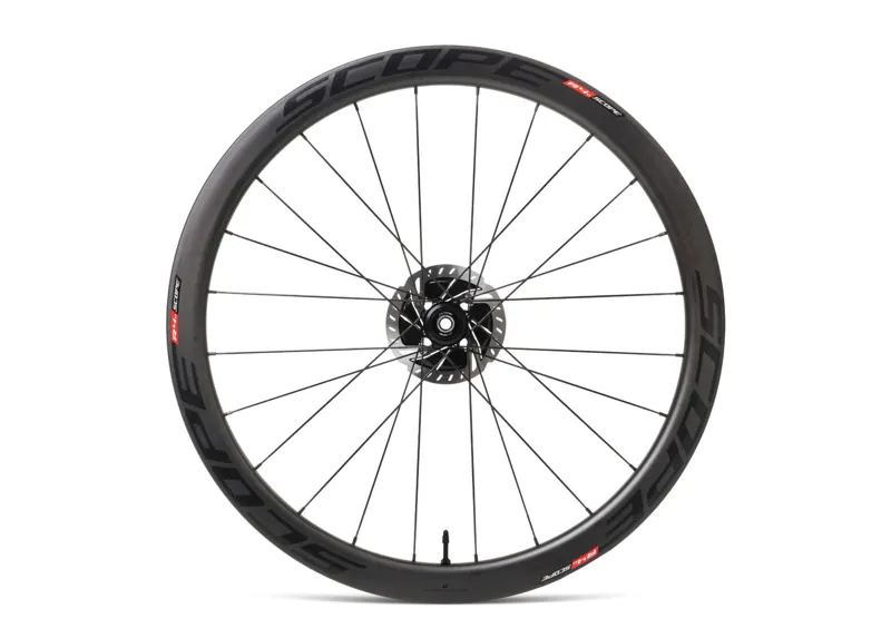 Scope Wheels : R4D Tubeless Ready Carbon DISC Brake Wheels: CAMPAGNOLO-8