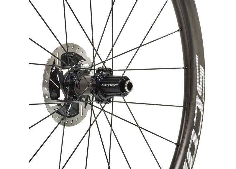 Scope Wheels : R4D Tubeless Ready Carbon DISC Brake Wheels: CAMPAGNOLO-7