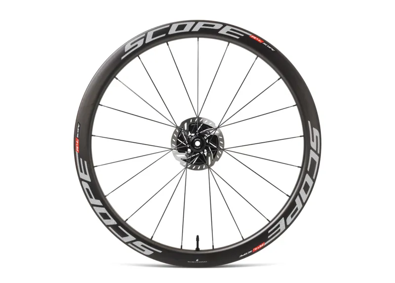 Scope Wheels : R4D Tubeless Ready Carbon DISC Brake Wheels: CAMPAGNOLO-5
