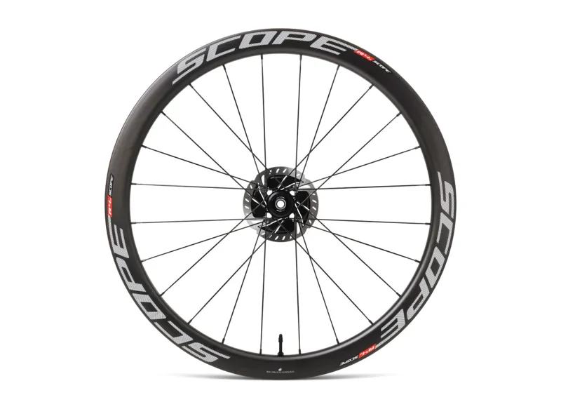 Scope Wheels : R4D Tubeless Ready Carbon DISC Brake Wheels: CAMPAGNOLO-9