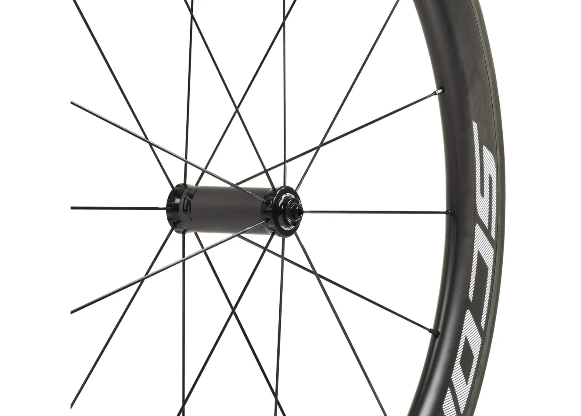 Scope Wheels : R5C Tubeless Ready Carbon RIM Brake Wheels : CAMPY