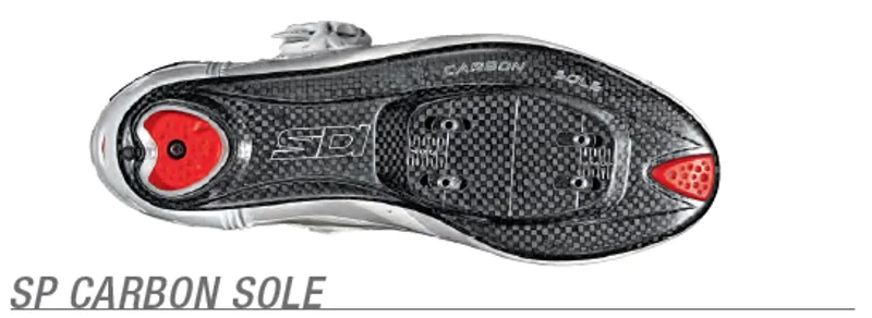 SIDI Wire Carbon Vernice : SP : White/White : SPEEDPLAY Sole-2