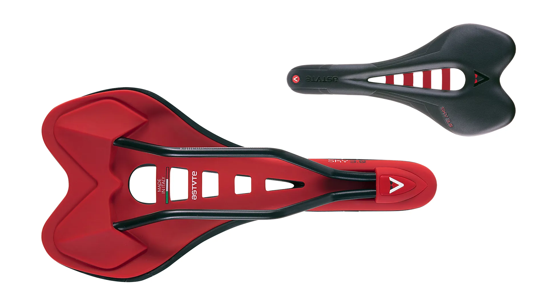 Astute SKY LINE VT 3.0 Classic Saddles : Titanium Rail : 135mm