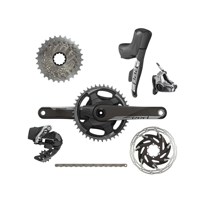 Sram Red eTap AXS 1x 12 Electronic Flat Mount HRD Disc Groupset-1
