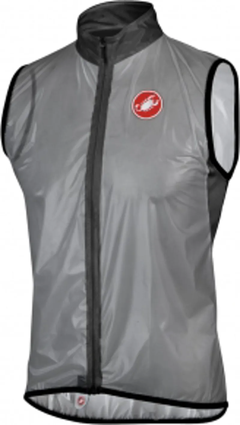 Castelli Sottile Vest Grey Transparent