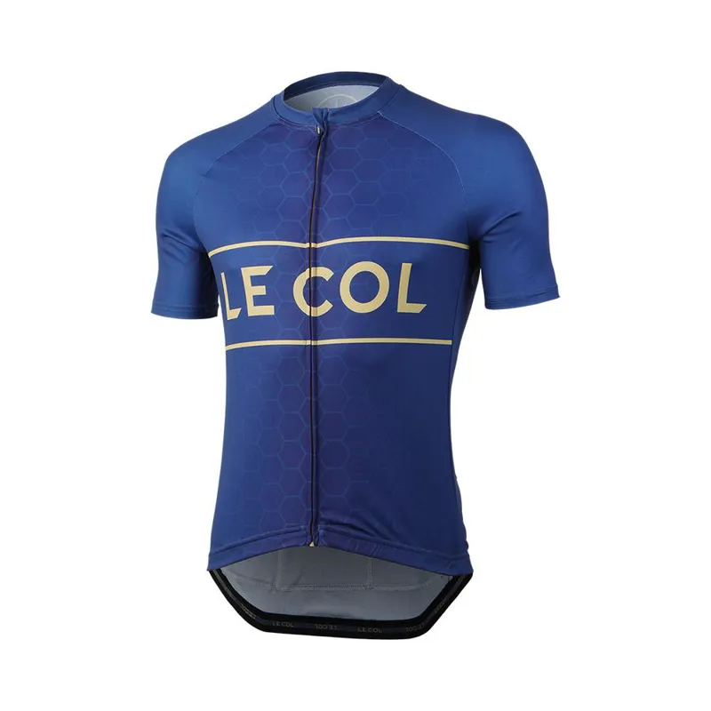 Le Col Sport Hex Short Sleeve Cycling Jersey Navy Hex