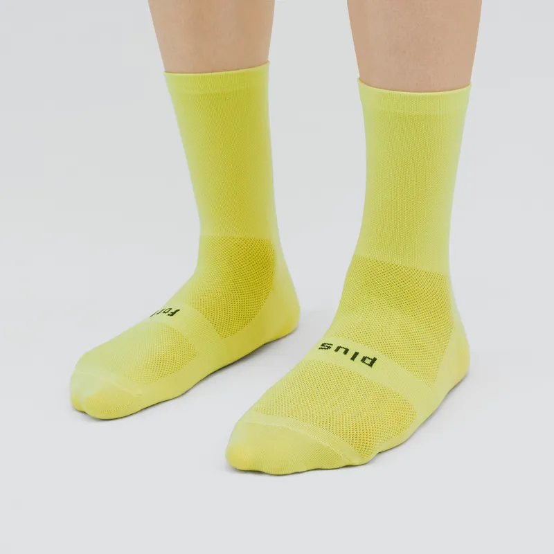 SAYGRRR T903 Cycling Socks : TOUR DE FRANCE : Light Yellow-1