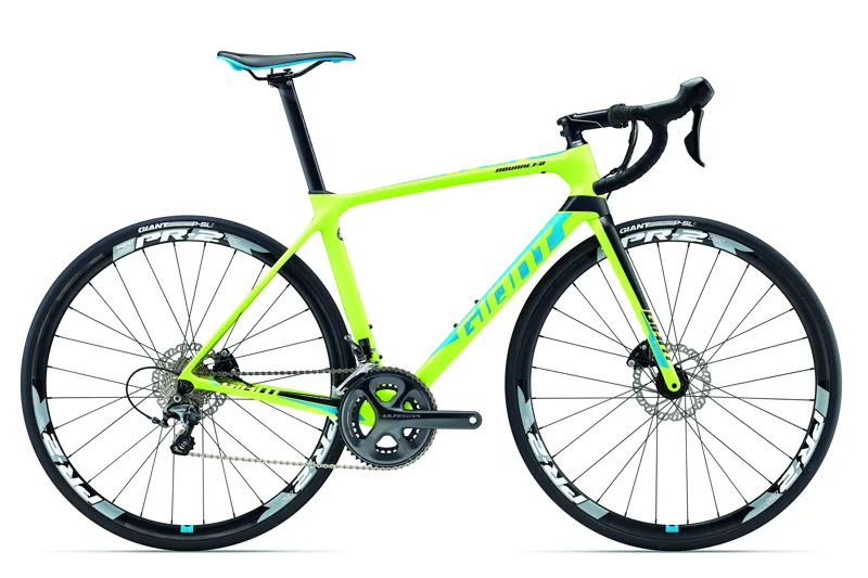 2017 Giant TCR Advanced 1 DISC : Green / Black / Blue