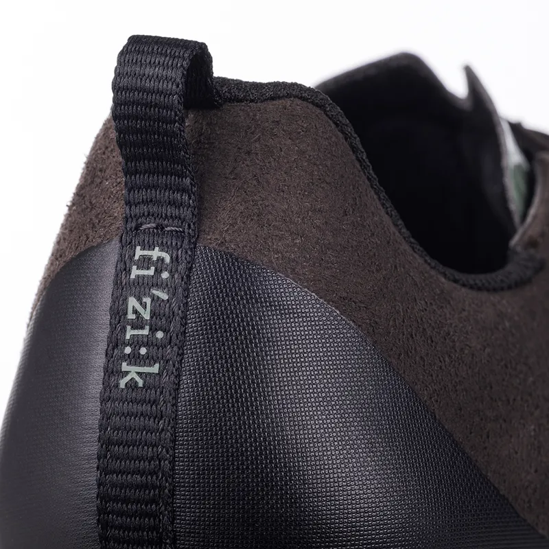 Fizik Terra X5 Micro Suede MTB and Gravel Shoes in Brown - Sage Green-4