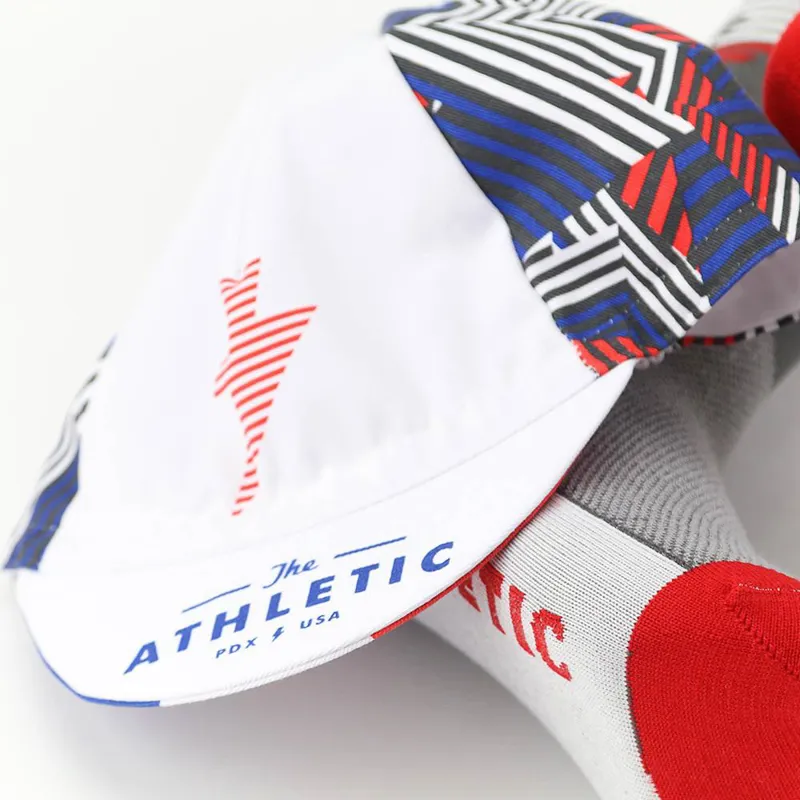The Athletic :Tricolor Izoard Casquette : Cycling Cap-3
